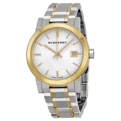 burberry watch womens gold|beautiful silver gold Burberry watch.